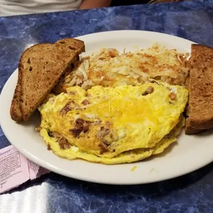 07/29/17_3 meat-HamBaconSausage &amp; toast