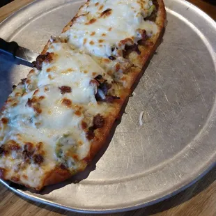 Really good Philly Flat Bread!