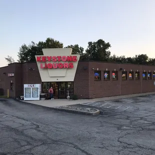 the front of the store