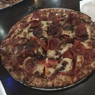 12&quot; Dirty Meat Pizza