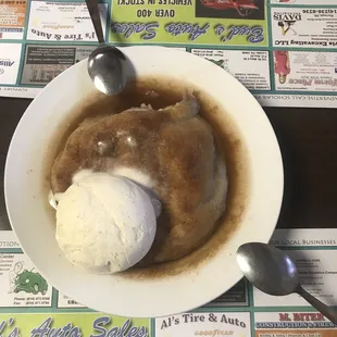 Apple dumplings!! To die for