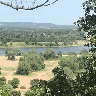View below dam