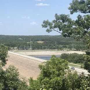 View of dam