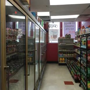 a view of a grocery store