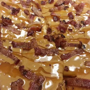 Elvis Nachos. Peanut butter bacon and jelly with special sauce. Or we have an Elvis burger.