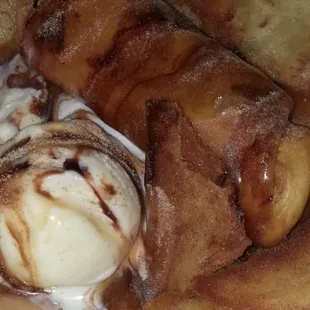 Double crusted deep fried Brownie.