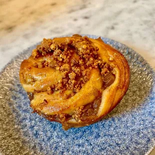 Caramel apple babka