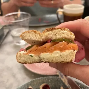 Smoked Salmon Bagel