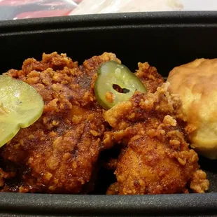 Tennessee "hot" chicken (not really)