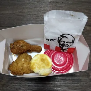 5 dollar meal with small soda included.