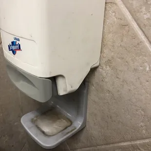 Disgusting soap dispenser!