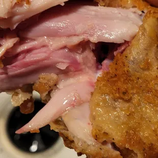 I am 4 Months Pregnant  My mother last night took me to KFC. I ordered 3piece chicken with a biscuit.