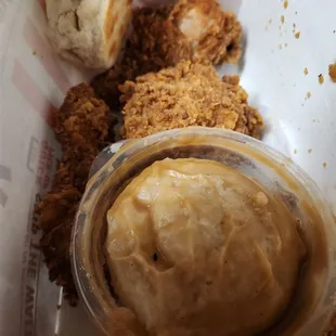 3 piece combo (sans soft drink)