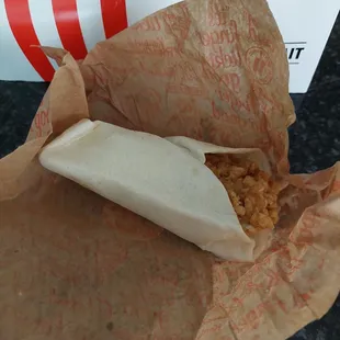 Chicken wrap