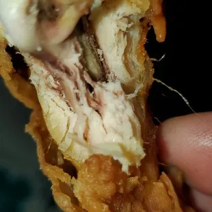 Dry day old hot wings