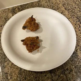 Two wings from KFC!