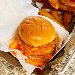Cheetos Crispy Colonel Sandwich
