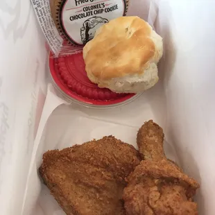 A simple meal on the menu
