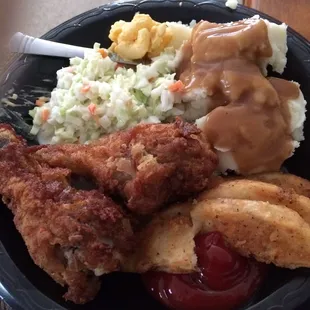 Our food was bomb