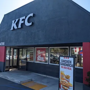 KFC front entrance