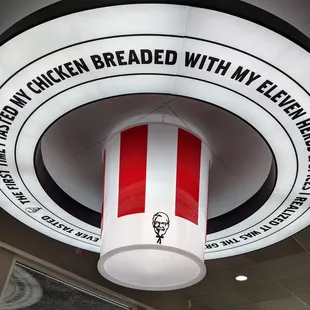 KFC bucket chandelier (2/2)
