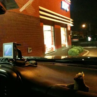 Drive through.