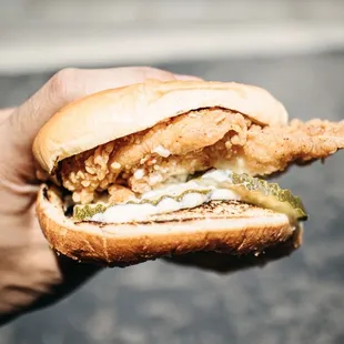 Kentucky Fried Chicken Sandwich.