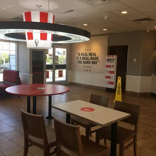 sushi and sashimi, interior