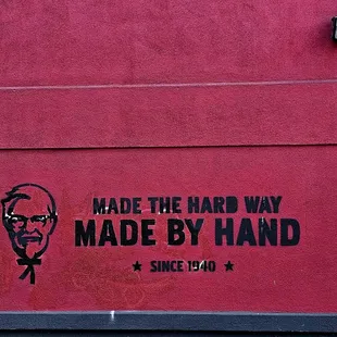 Red, black, and white are the theme colors.