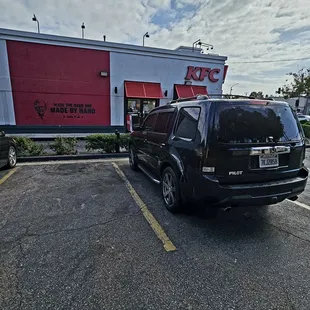 Entrance to KFC, Let's go!