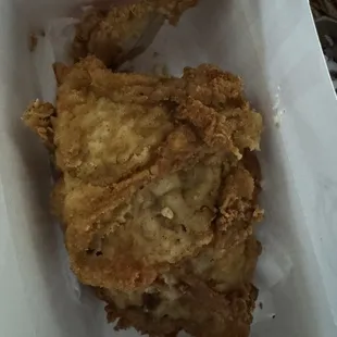 My box but I already ate the biscuit and some chicken haha