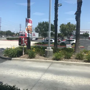 A view from the dining room.