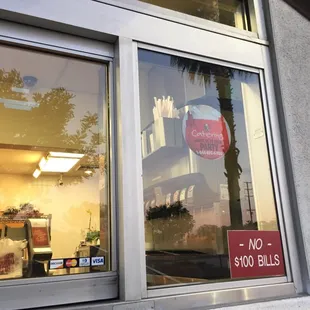 Sorry big spenders your $100 bills aren't welcomed here!