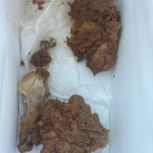 Disgusting chicken