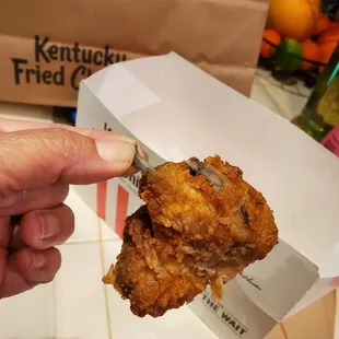 Hmmm ... Not sure what part of the chicken this is - ??