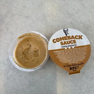 Comeback Sauce was delicious