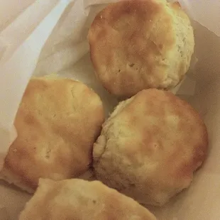 Biscuits - KFC - Redmond - I swear they get smaller every year.