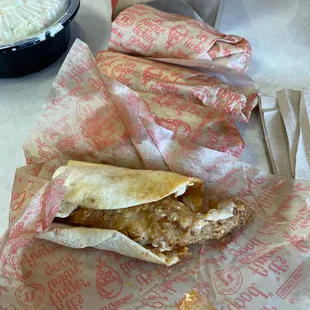 The NBA commercials got us trying these wraps
