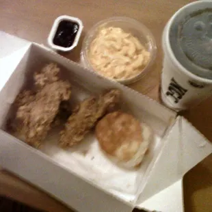 3 Pcs. Chicken Strips Box Meal - $5