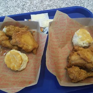 Leg thigh and biscuit