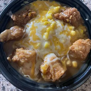 6/17/24 (mon): $6.20 for KFC Famous Bowl. Pretty good! Add their KFC Or Honey BBQ sauce for more taste :)