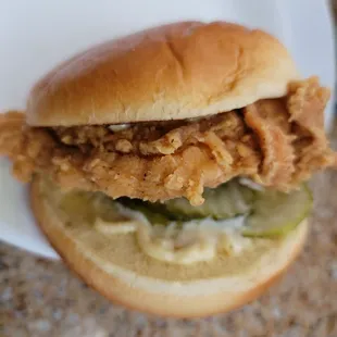 KFC chicken sandwich
