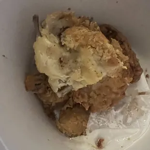 Unknown skinless chicken piece