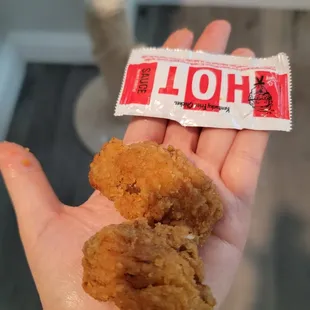 chicken wings and fried chicken, food