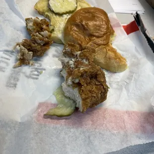 Worst chicken sandwich ever!