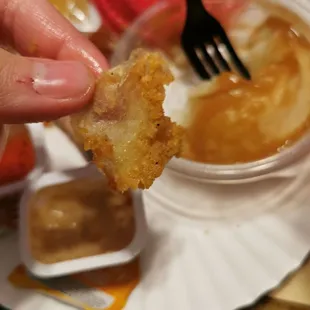 What is this? Transparent, stretchy, and gross!