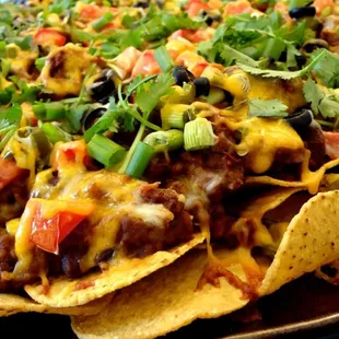 nachos, food