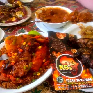 Senegalese Style Chicken Wrap