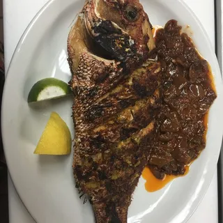 Fried Red Snapper