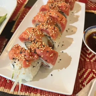 Spicy tuna roll.